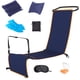 thumbnail image 2 of Extensor de asiento cómodo para reposapiés de avión portátil para dormir en, 2 of 5