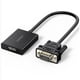 thumbnail image 2 of Convertidor In Vga-hdmi 1080p/60hz H/m + Puerto Jack 3.5mm Negro Cm513, 2 of 2