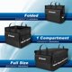 thumbnail image 2 of Organizador de maletero de coche K KNODEL con tapa, plegable, negro, 2 of 6
