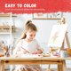 thumbnail image 2 of Simetufy 12 Pack 5x7 Inch Small Flat Canvas Boards for Kids, 2 of 3