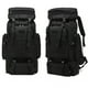 thumbnail image 2 of Mochila Táctica Camping Trekking Senderismo 80 L Negro, 2 of 3