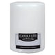thumbnail image 1 of Vela en forma de pilar Candle Lite, 10 cm, blanca con mecha de algodón, 1 of 1