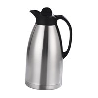 Magideal - Jarra Térmica De Acero Inoxidable Con Tapa Hermética Dispensador De Café Y Té Tecnología De Aislamiento De Vacío Adecuada Para Fiestas Y Celebraciones 2 Litros