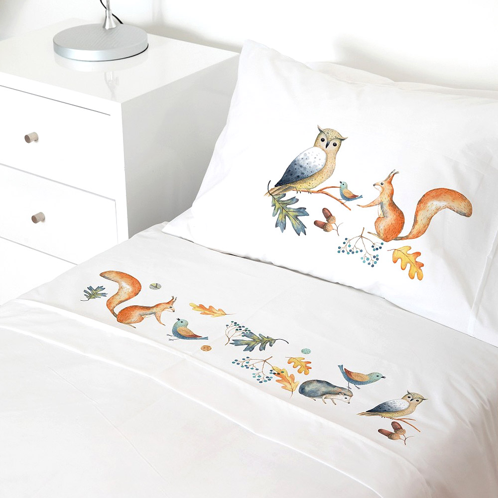 Tuyo Print - Juego De Sábanas Transición Forest