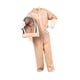 thumbnail image 3 of Trajes De Apicultura Con Guantes Y Vallas, Traje De Apicultura Transpirable Y Ventilado, Talla L, 3 of 5