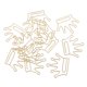 thumbnail image 2 of 12x oro lindo clip de papel marcador de metal fuente de oficina niños 3.5x3cm corona, 2 of 5