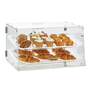 Vitrina De Pastelería Vevor Comercial De 2 Niveles, 20,7 X 13,2 X 11,9 Cm