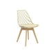 thumbnail image 1 of Silla Tulip Acolchada Mesh Beige, 1 of 3