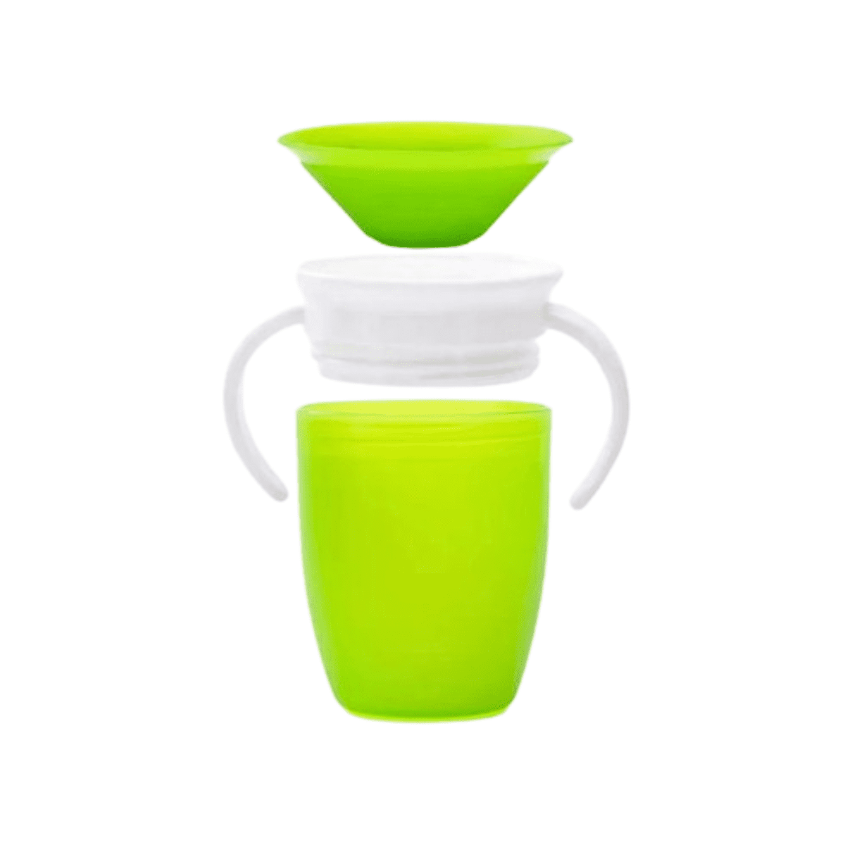 Genérico - Vaso Taza Antiderrame Mágica Para Bebes Y Niños 360° Color Verde