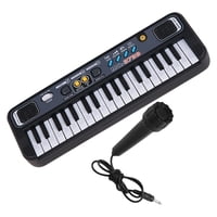 Magideal - Mini Teclado De Piano Eléctrico Digital Portátil De 37 Teclas Con 24 Canciones De Demostración Regalo Musical Para Principiantes Juguetes Educativos 3739