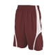 thumbnail image 1 of Pantalón corto de baloncesto Martin Sports REV. Granate/blanco para adulto XL, 1 of 1