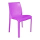 thumbnail image 1 of Silla Plástica Lila Resistente Con Filtro Uv Dvp, 1 of 7