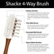 thumbnail image 4 of Limpiador de cepillos Shacke Suede & Nobuck Cuero en 4 direcciones, 4 of 6