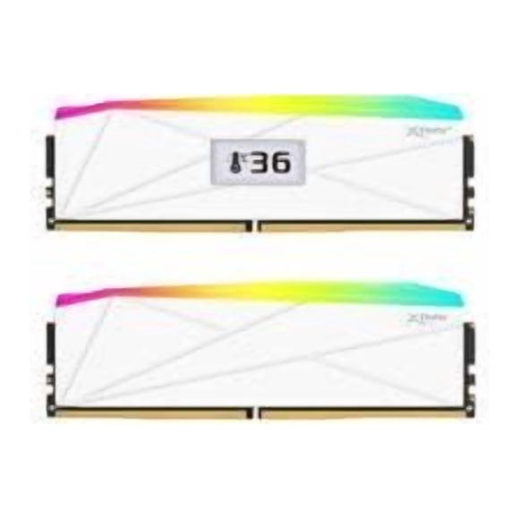 Memoria V‑COLOR XFinity+ 32 GB 6000 MHz CL30 RGB Blanco