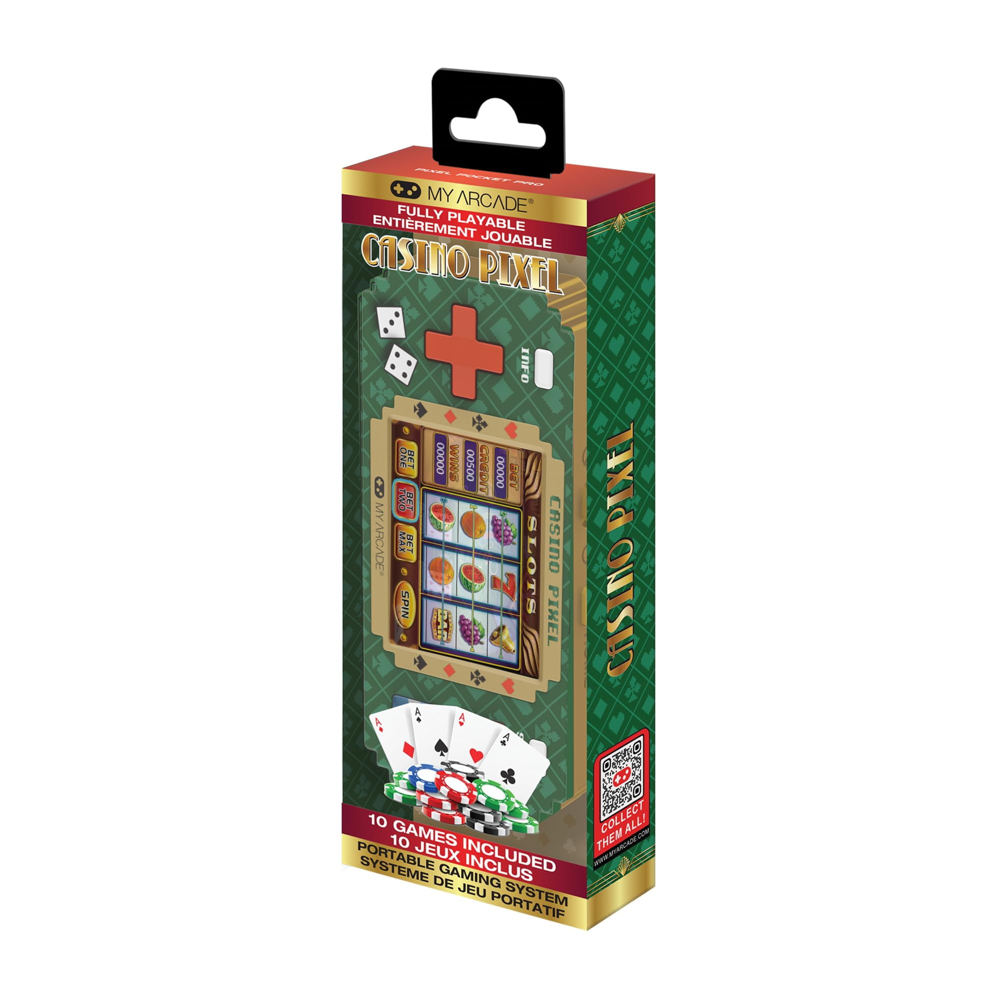 Videojuego Portátil Keychain Arcade Casino My Arcade