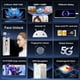 thumbnail image 2 of Smartphone IZQMN 17 PMAX 5G 12 GB + 512 GB, pantalla de 6.99", Android 15, 2 of 7