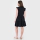 thumbnail image 2 of Vestido Mujer Corto Panal Negro Corona, 2 of 5