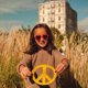 thumbnail image 4 of Lentes De Sol Para Niñas Corazon 2+ Rojo, 4 of 4