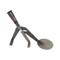 Magideal - Removedor De Malezas Cabezal De Herramienta Para Deshierbe Manual Sustitución Portátil Material Metálico Resistente Fácil Para Jardín Patio Césped Ter Cabeza Dentada