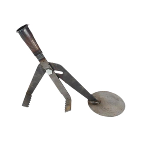 Magideal - Removedor De Malezas Cabezal De Herramienta Para Deshierbe Manual Sustitución Portátil Material Metálico Resistente Fácil Para Jardín Patio Césped Ter Cabeza Dentada