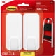 thumbnail image 1 of Wall Hook Command XL, pesado, 4,5 kg, con 2 ganchos y 6 tiras, 1 of 8