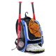 thumbnail image 1 of Mochila WOLT Youth para bate de béisbol, softball, azul, 1 of 7