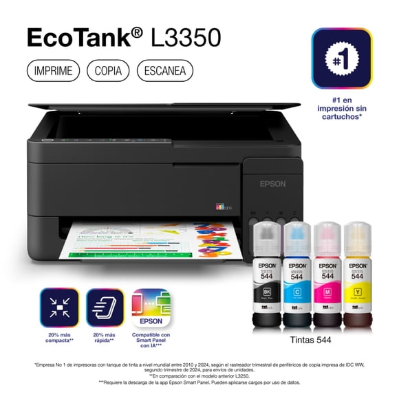 Impresora Multifuncional Ecotank Epson L3350