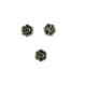 thumbnail image 2 of 100 Piezas De Cuentas Espaciadoras Grabadas Con Flor De Rosa De Plata Tibetana Que Hacen 6x3mm, 2 of 3