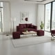 thumbnail image 1 of Living Aurelia 2 Cuerpos + 2 Pouf Tela BURDEO, 1 of 2