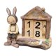 thumbnail image 4 of Calendario De Escritorio Bloques Calendario Perpetuo De Madera Para Sala De Estar Oficina Ornamento Bunny Boys, 4 of 5