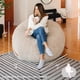 thumbnail image 2 of Sillón puff gigante Big Joe Fuf de espuma, 152 cm, extragrande y afelpado, 2 of 7