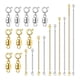 thumbnail image 1 of Cierres Y Cierres Magnéticos Para Collares, Artesanías, Colgantes, Extensores De Cadena, Oro Y Plata, 1 of 5