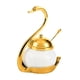 thumbnail image 1 of Contenedor De Azúcar, Bote De Porcelana, Contenedor De Especias Para Buffets De Boda De Azúcar, Oro, 1 of 5