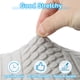 thumbnail image 5 of Uxcell Fundas para Taburetes Redondos, Fundas Elásticas para Taburetes de Bar Fundas Lavables para Cojines de Taburetes Fundas Elásticas para Asientos de Sillas Gris 11"-14", 5 of 7