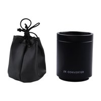 Magideal - Lente De Teleconvertidor 2X, Lente Convertidora De Accesorios De Fotografía Antidesgaste Para Pérdida De Transmisión De Luz T2 650-1300Mm