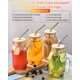 thumbnail image 2 of Set de Tazas Tipo Mason TANGLONG 700 ml de Vidrio con Tapa y Pajilla x8, 2 of 7