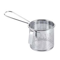 Bothyi - Colador De Fideos Y Pasta De Acero Inoxidable, Colador De Malla Para Alimentos Para Enjuagar Y Cocinar, 8X7Cm