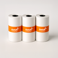 Getch - Pack 3 Rollos Papel Termico 10 Mts