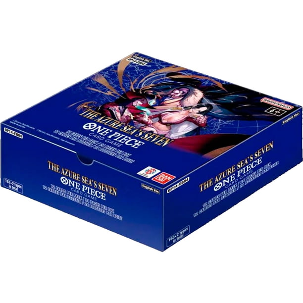 Juego de cartas coleccionables Booster Box One Piece The Azure
