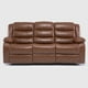 thumbnail image 3 of Sofa 3 Cuerpos Reclinable Café Moderno Roma, 3 of 7