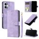 thumbnail image 1 of Funda Cartera para iPhone 16 Plus Tapa con Ranuras, Soporte y Correa Morado, 1 of 5