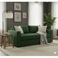 Sitial Home - Sofa 3 Cuerpos Amira Verde Resortes Full Comfort