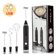 thumbnail image 3 of Milk Frothers Electric Wireless Handheld Blender With USB Electrical Mini Coffee Maker Whisk Mixer For Coffee Cappuccino Cream, 3 of 5