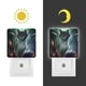 thumbnail image 3 of Gatos Guerreros Luz nocturna LED con sensor de anochecer a amanecer para dormitorio, baño, pasillo, escaleras - Lámpara LED nocturna de enchufe, 0.5W - 1 pieza, 3 of 6