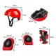 thumbnail image 2 of Kit Protecciones Infantil Casco Rodilleras Coderas Muñequeras Skate, 2 of 3