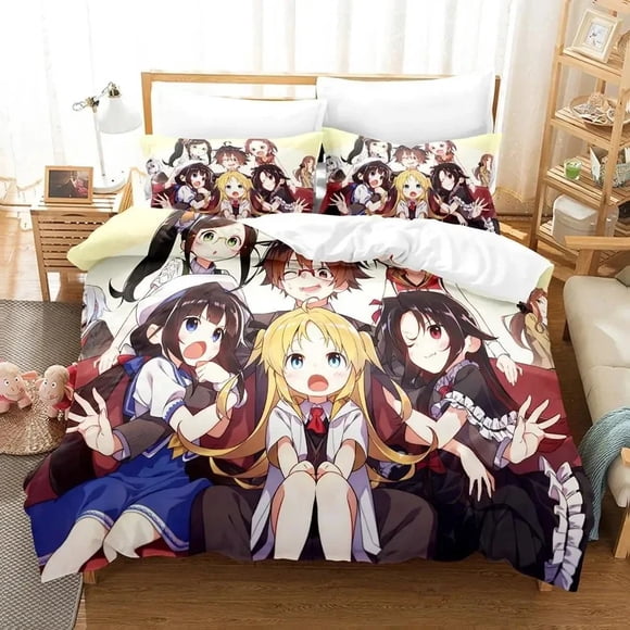 Ryuo's Work is Never Done Bedding Set Duvet Cover Bed Set Quilt Cover Pillowcase Comforter Size Boys Adult Bed Sheets