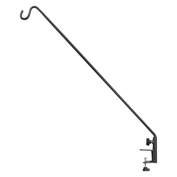 Gancho de cubierta ERYTLLY, resistente, extensible y ajustable, negro