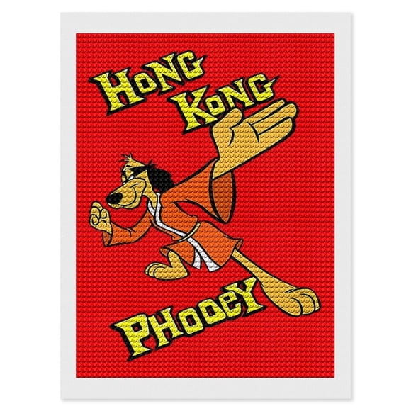 Hong Kong Phooey Kits de Pintura de Diamantes para Adultos