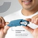 thumbnail image 5 of Cortador de uñas de los pies EDJY Precision de acero inoxidable azul, 5 of 5