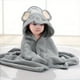 thumbnail image 1 of 1pc Baby Hooded Towel And Shower Cap, Ultra Soft Absorbent And Non-Balling Baby Bath Towel Swaddling Blankets, Soft Adjustable Hair Washing Hat For Toddlers, For Boy And Girl, 1 of 5